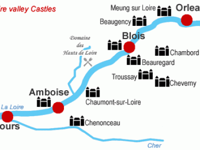 loire valley map chateau Loire Valley Castles Chambord And Beauregard In Private Helicopter loire valley map chateau